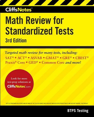 CLIFFSNOTES MATH REVIEW FOR ST