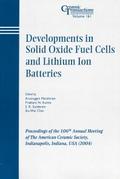 Developments in Solid Oxide Fuel Cells and Lithium