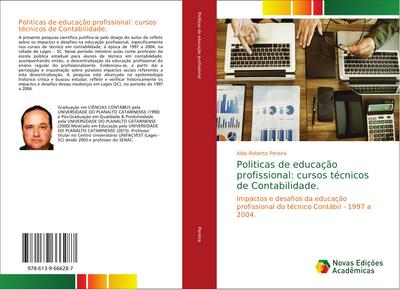 Politicas de educação profissional: cursos técnicos de Contabilidade.