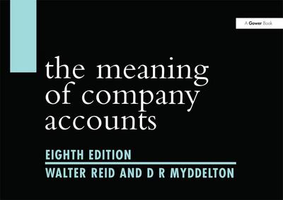 The Meaning of Company Accounts