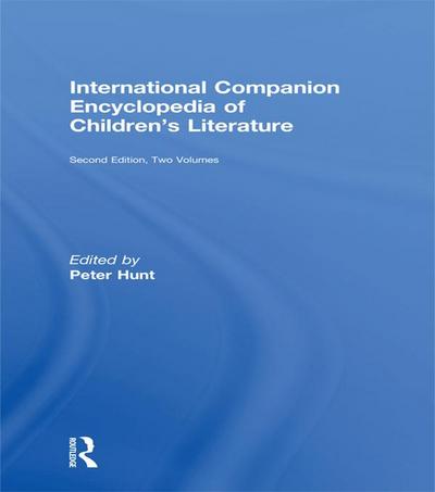 International Companion Encyclopedia of Children’s Literature