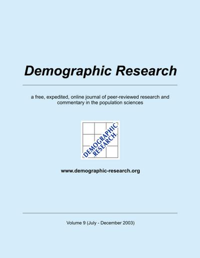 Demographic Research, Volume 9