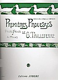 Premieres prouessespour piano a 4 mains