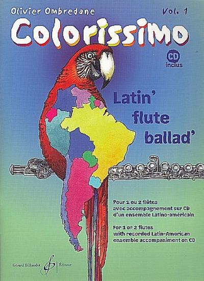 Colorissimo vol.1 (+CD)pour 1-2 flutes