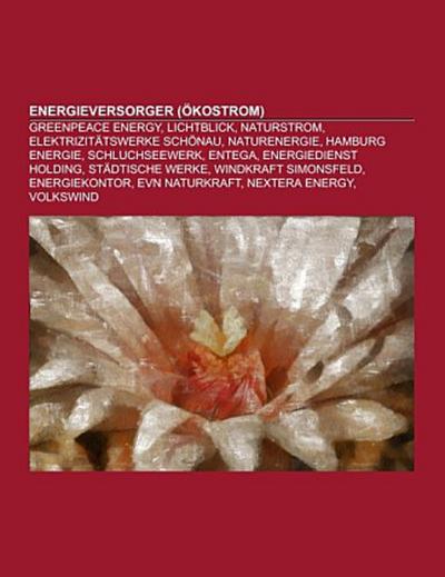 Energieversorger (Ökostrom)