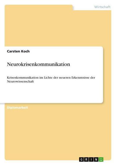 Neurokrisenkommunikation