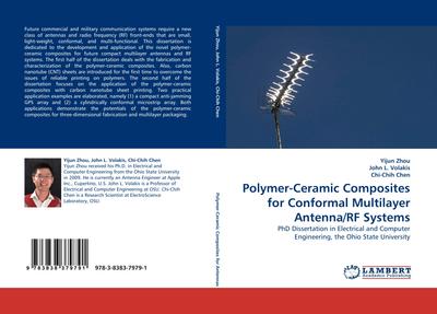 Polymer-Ceramic Composites for Conformal Multilayer Antenna/RF Systems