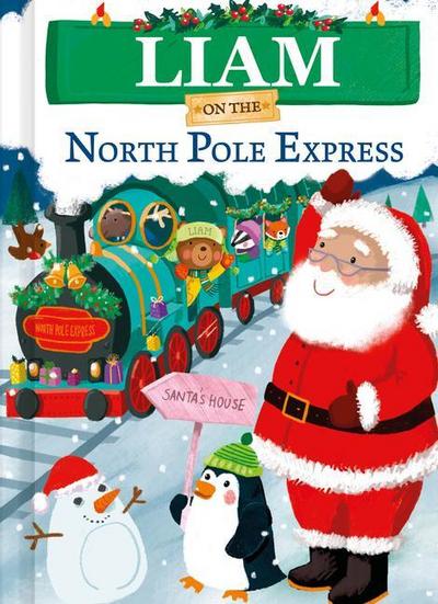 Liam on the North Pole Express