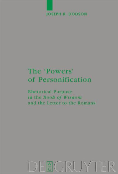 The ’Powers’ of Personification