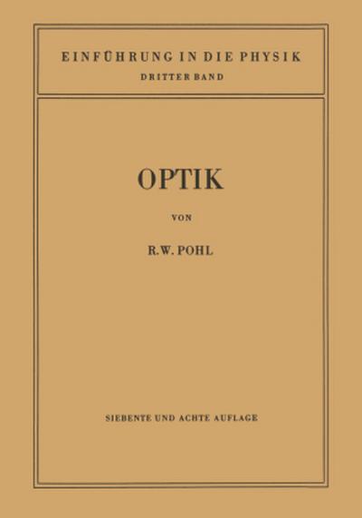 Einführung in die Optik