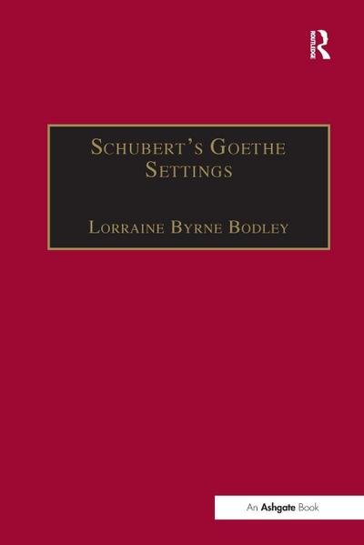 Schubert’s Goethe Settings