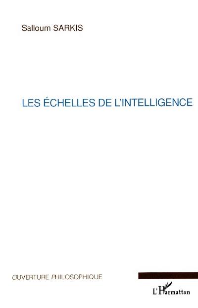 Les échelles de l’intelligence