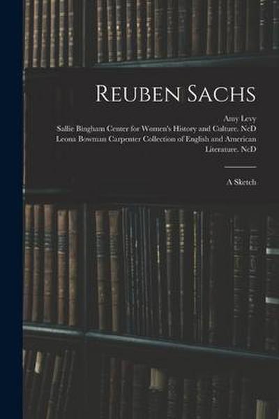 Reuben Sachs