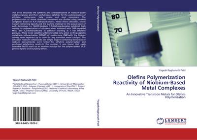 Olefins Polymerization Reactivity of Niobium-Based Metal Complexes