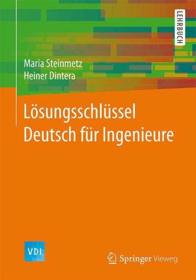 Lösungsschlüssel Deutsch für Ingenieure