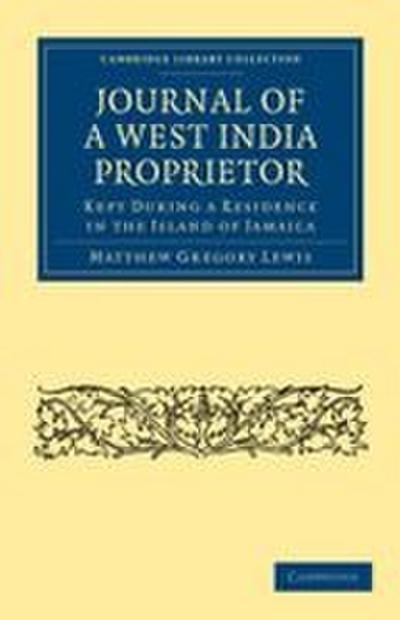 Journal of a West India Proprietor