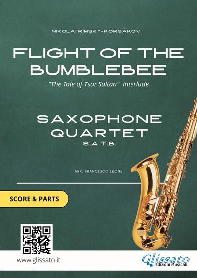 Flight of The Bumblebee - Sax Quartet Score & Parts