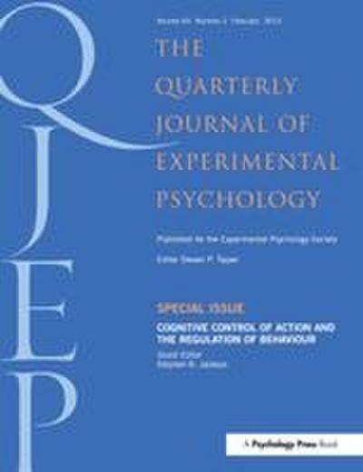 Cognitive Control of Action and the Regulation of Behaviour