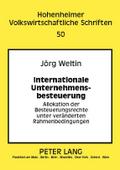 Internationale Unternehmensbesteuerung