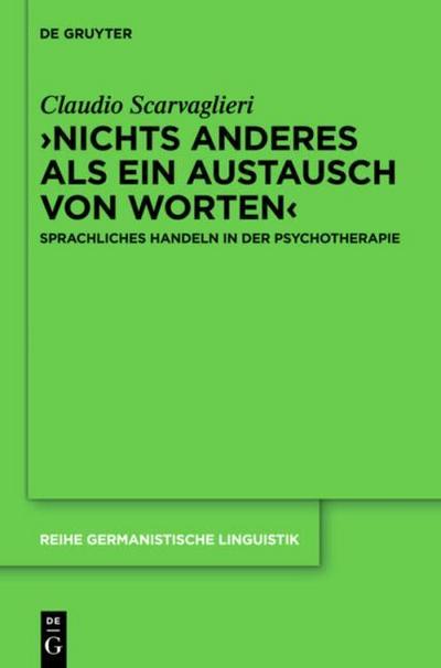 ¿Nichts anderes als ein Austausch von Worten¿