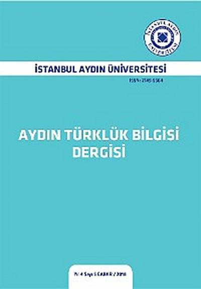 AYDIN TÜRKLÜK BİLGİSİ DERGİSİ