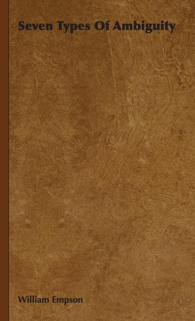 Seven Types Of Ambiguity