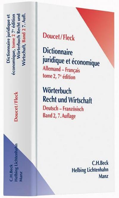 Wörterbuch Recht & Wirtschaft Wörterbuch Recht und Wirtschaft. Bd.2