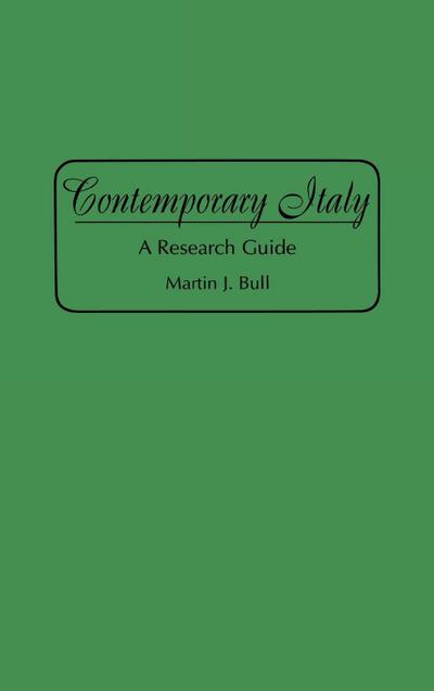 Contemporary Italy