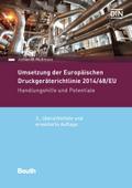 Umsetzung der Druckgeräterichtlinie 2014/68/EU