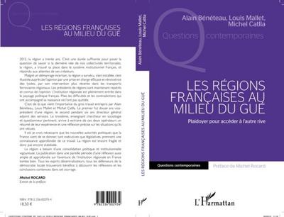 LES REGIONS FRANCAISES AU MILIU DU GUE - Plaidoyer pour acce
