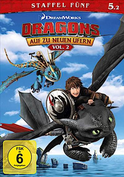 Dragons - Auf zu neuen Ufern. Staffel.5.2, 1 DVD