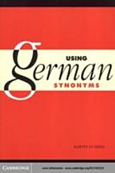 Using German Synonyms
