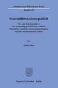 Staatsinformationsqualität.