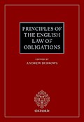 Principles of the English Law of Obligations