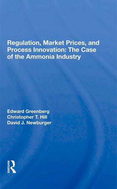 Regulation, Market Prices, And Process Innovation