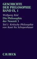 Geschichte der Philosophie  Bd. 9/1: Die Philosophie der Neuzeit 3