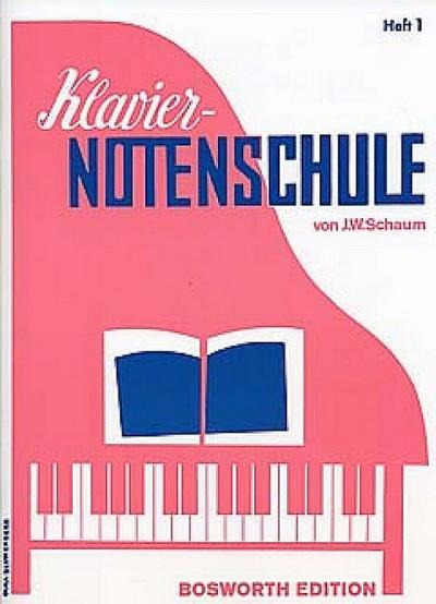 Klavier-Notenschule. H.1