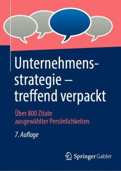 Unternehmensstrategie - treffend verpackt