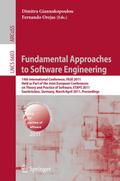 Fundamental Approaches to Software Engineering