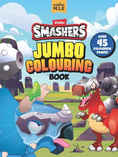 Smashers Jumbo Colouring Book