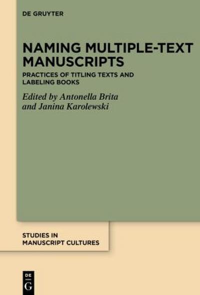 Naming Multiple-text Manuscripts