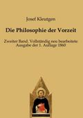 Die Philosophie der Vorzeit