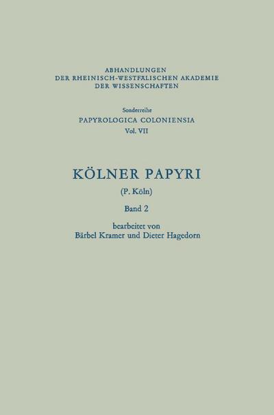 Kölner Papyri