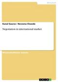 Negotiation in international market