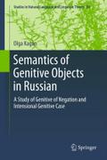 Semantics of Genitive Objects in Russian