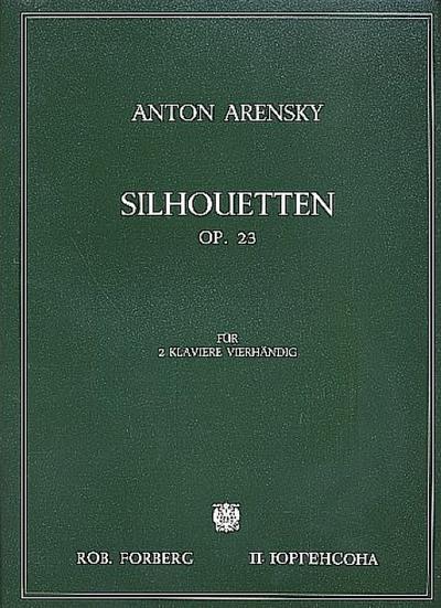 Silhouetten op.23 für 2 Klaviere