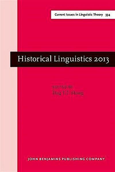 Historical Linguistics 2013