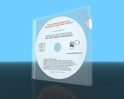 Praxisorientierte Anatomie und Physiologie bei Hund, Katze und Pferd. Tl.3, 1 DVD