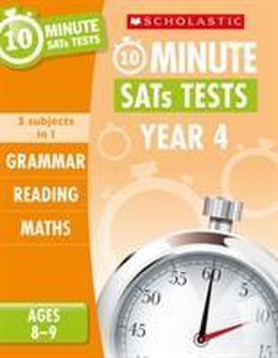 Grammar, Reading & Maths 10-Minute Tests Ages 8-9