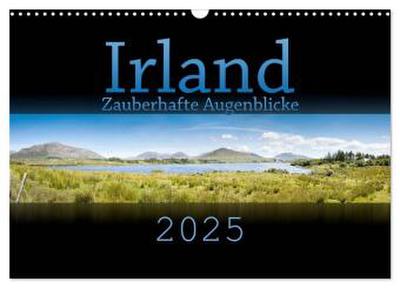 Irland - Zauberhafte Augenblicke (Wandkalender 2025 DIN A3 quer), CALVENDO Monatskalender